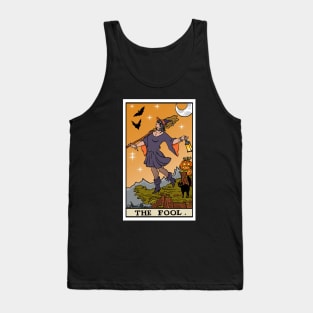 The Halloween Tarot Witch Tank Top